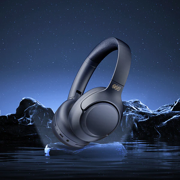 新竹立聲 | 加贈耳機架 QCY H3 降噪藍牙耳罩式耳機 43dB 深度降噪 台灣公司貨