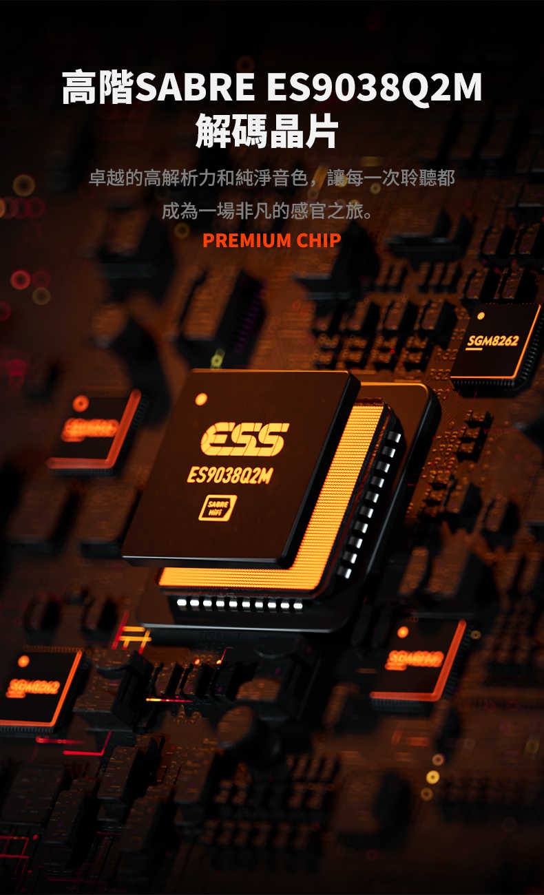 新竹立聲 | Fosi Audio sk02 一體機 3.5/4.4 輸出 ES9038Q2M 耳機擴大機 台灣公司貨