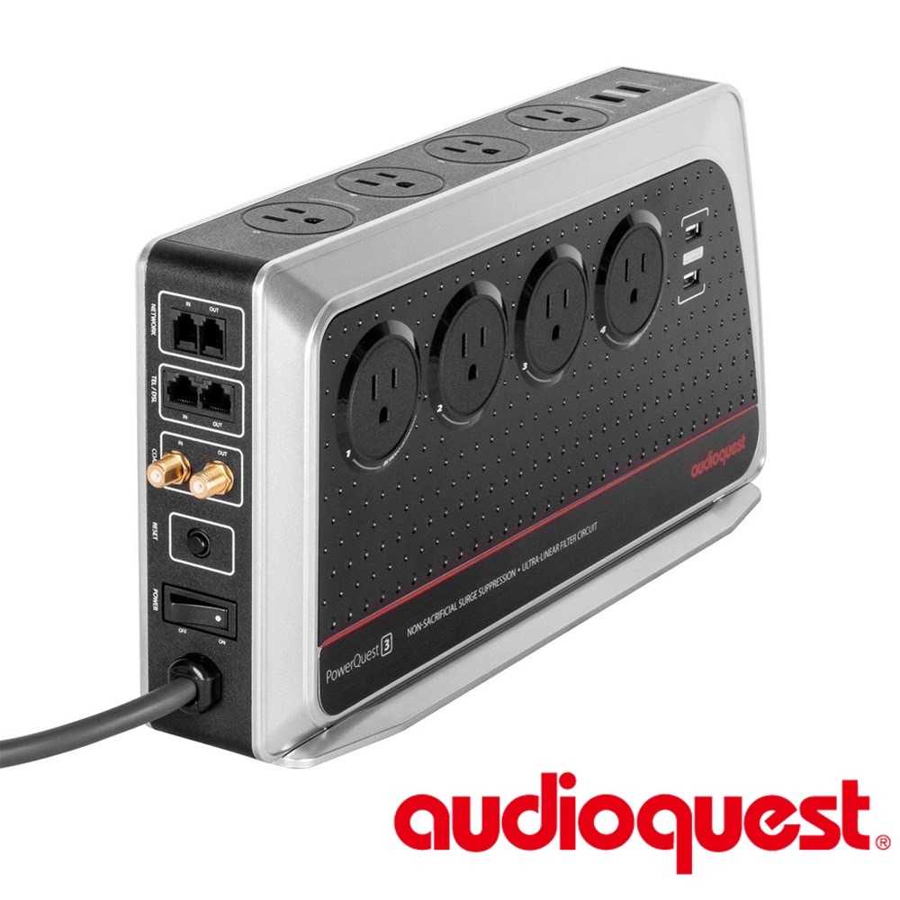 新竹立聲 | 送發燒線 台灣皇佳大器公司貨 AudioQuest PowerQuest 3 Pq3