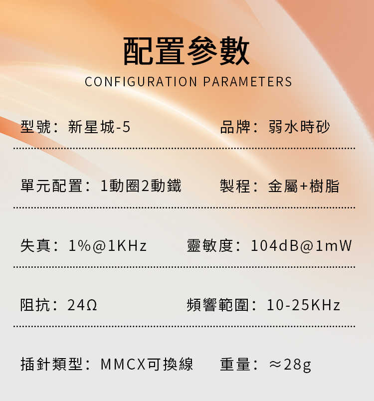 新竹立聲 | 弱水時砂 STAR CITY 5 PRO Rose Technics 星城5 Pro 入耳式監聽器