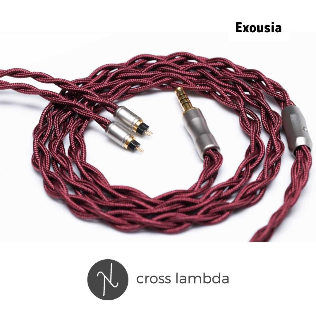 新竹立聲 | Cross Lambda Audio EXHOUSIA 耳機升級線 門市可試聽  勿直接下標