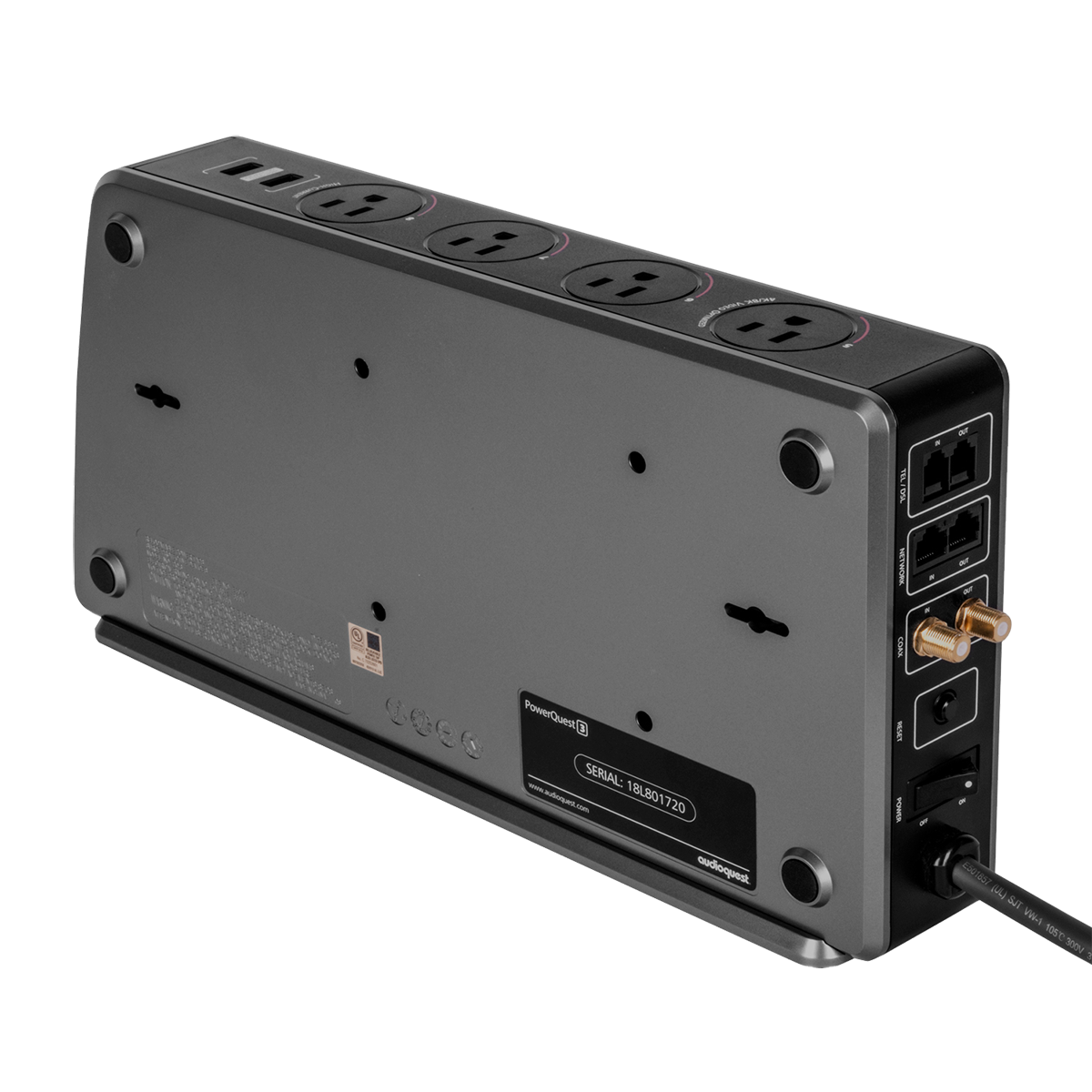 新竹立聲 | 送發燒線 台灣皇佳大器公司貨 AudioQuest PowerQuest 3 Pq3