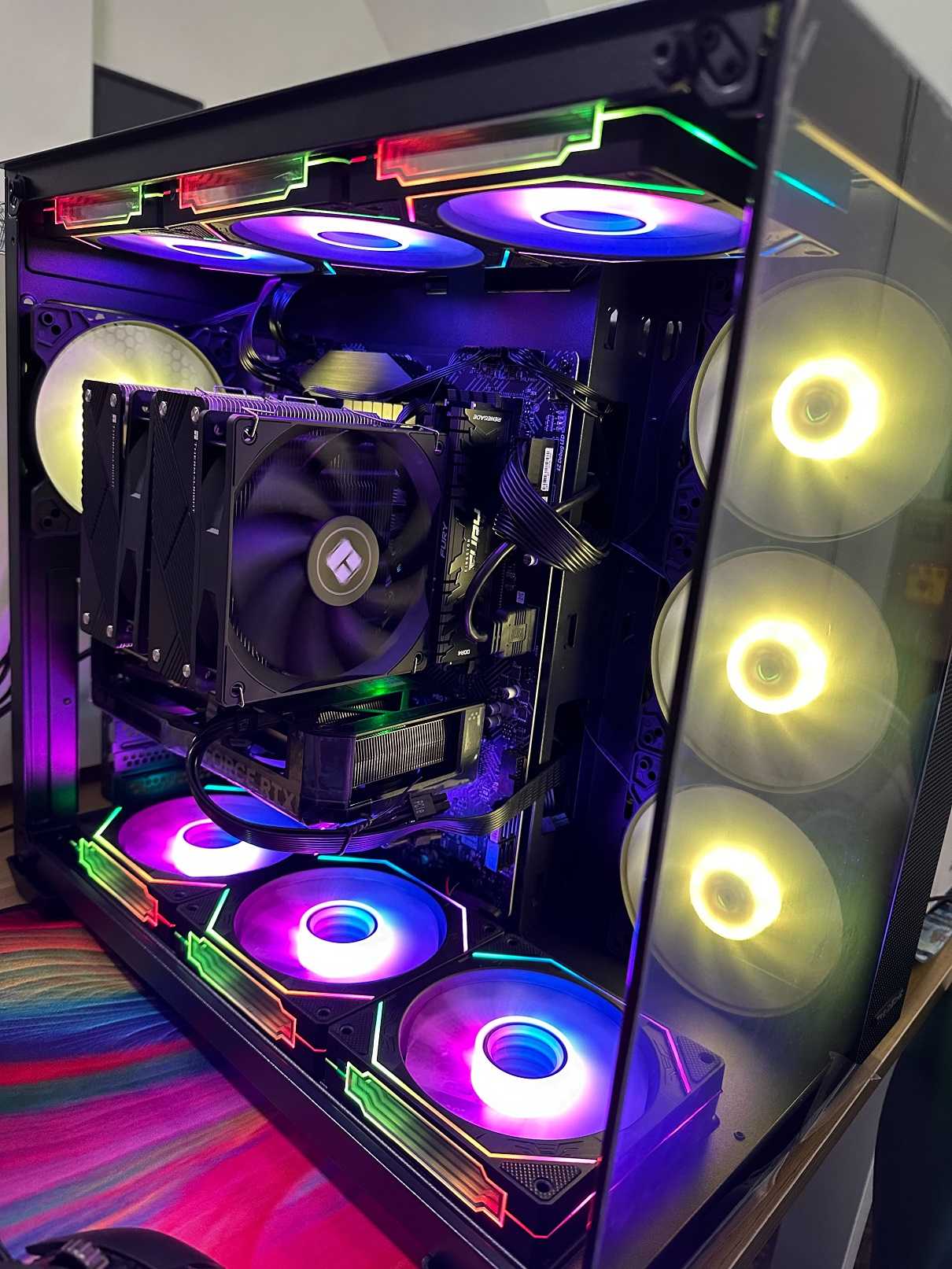 全新組裝殺爆I7海景電競主機 I7 13700K RTX4060TI