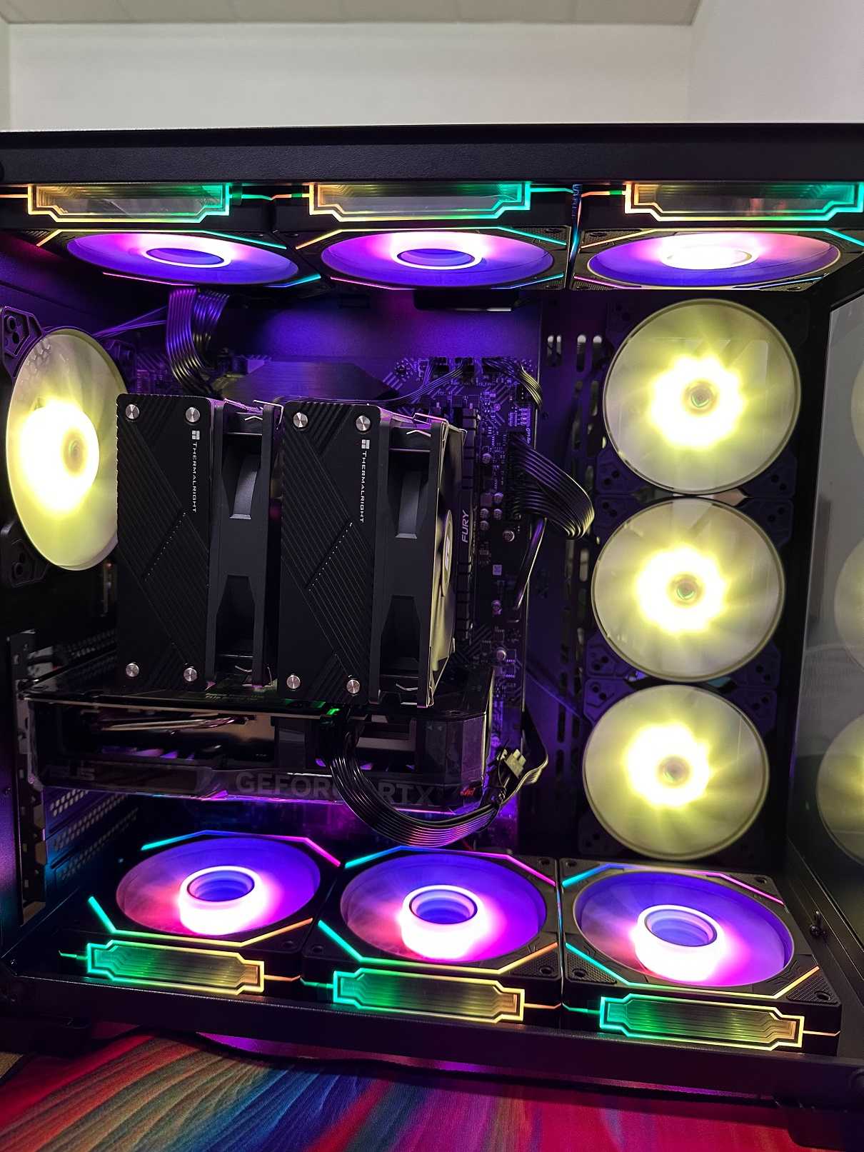 全新組裝殺爆I7海景電競主機 I7 13700K RTX4060TI