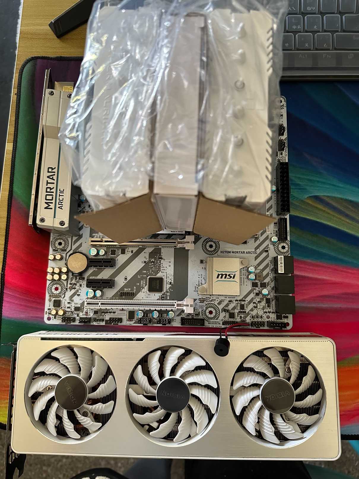 I7 7700 RTX3060TI 白色電競主機