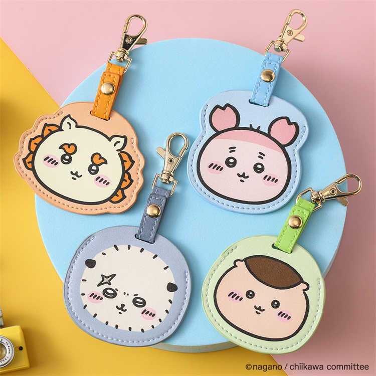 吉伊卡哇 皮革吊飾 (共8款)｜JimmyPop 鑰匙圈 CHIIKAWA 磁扣套 門卡磁扣收納套 小八/兔兔/栗子