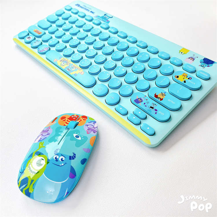 ⭐新品優惠⭐怪獸電力公司 無線鍵盤｜JimmyPop 平板手機鍵盤 靜音鍵盤 注音鍵盤 可攜式鍵盤 迪士尼