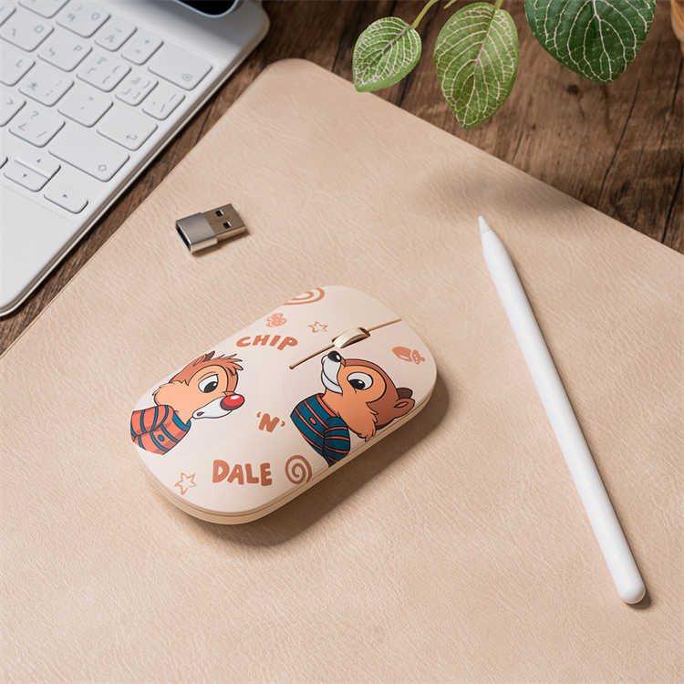 迪士尼UFUFY奇奇蒂蒂系列藍牙滑鼠｜JimmyPop 無線滑鼠 靜音滑鼠 平板 電腦 藍芽滑鼠 左右手通用