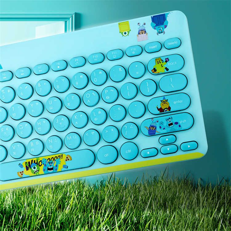 ⭐新品優惠⭐怪獸電力公司 無線鍵盤｜JimmyPop 平板手機鍵盤 靜音鍵盤 注音鍵盤 可攜式鍵盤 迪士尼