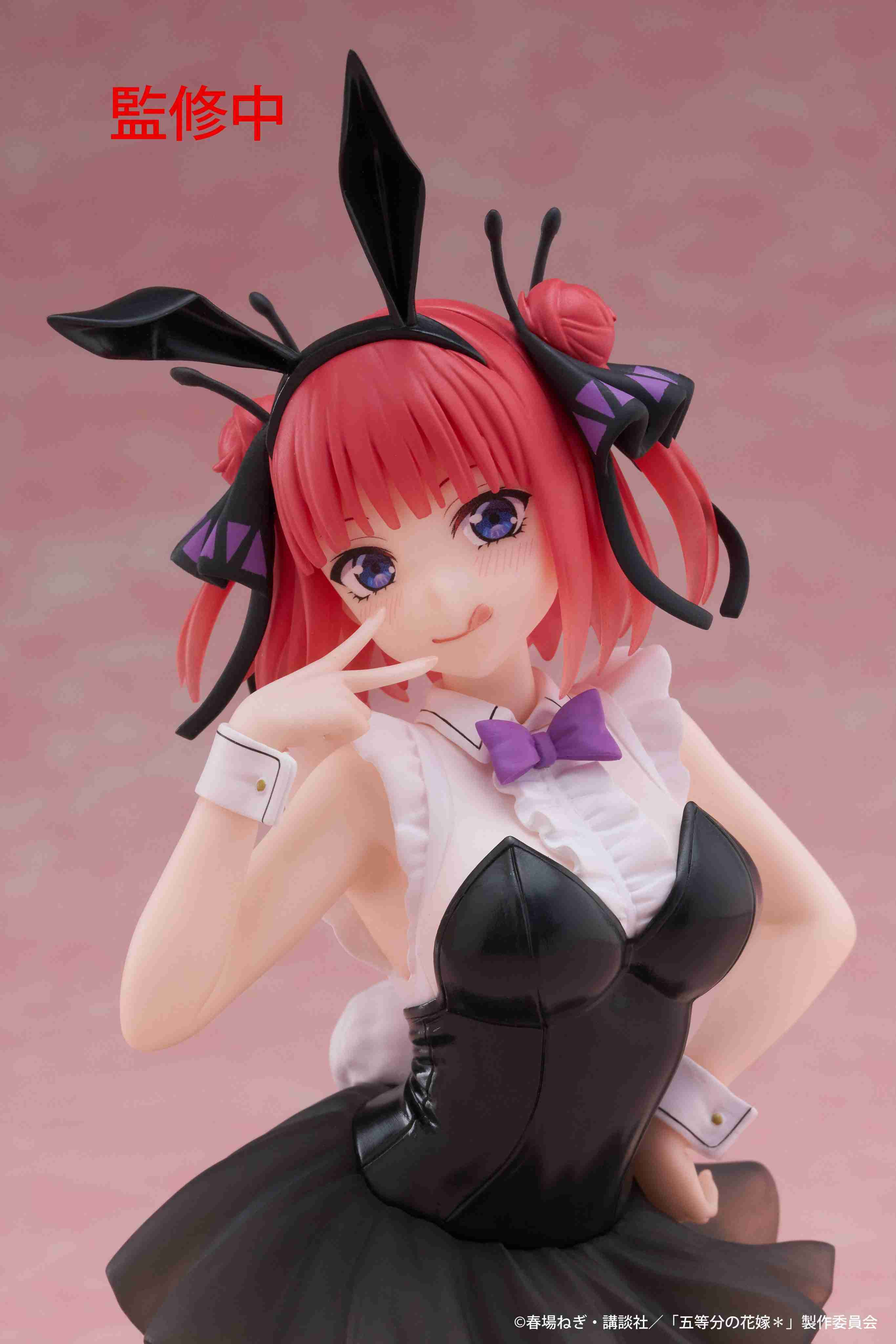 【616toys】TAITO PVC人形 五等分的新娘 Desktop Cute 中野二乃 兔女郎ver.