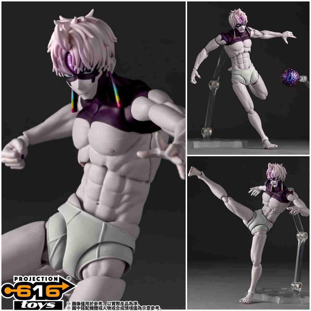 616toys® 2607預購・KAIYODO 海洋堂 輪轉科技 膽大黨 邪視 圓城寺仁(變身) 一般版 公仔 0202