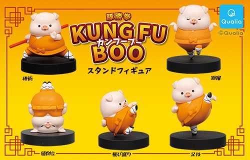 【616toys】Qualia 轉蛋 豚勝拳 -龍色- 公仔 (全5種)