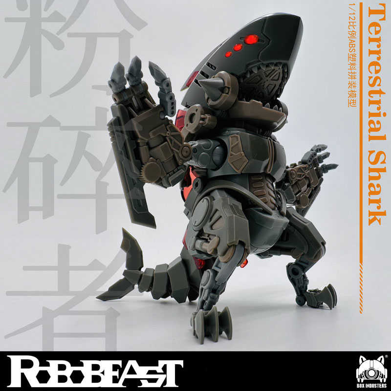 【616toys】Robobeast 1/12 組裝 陸生鮫 粉碎者【特典付き】