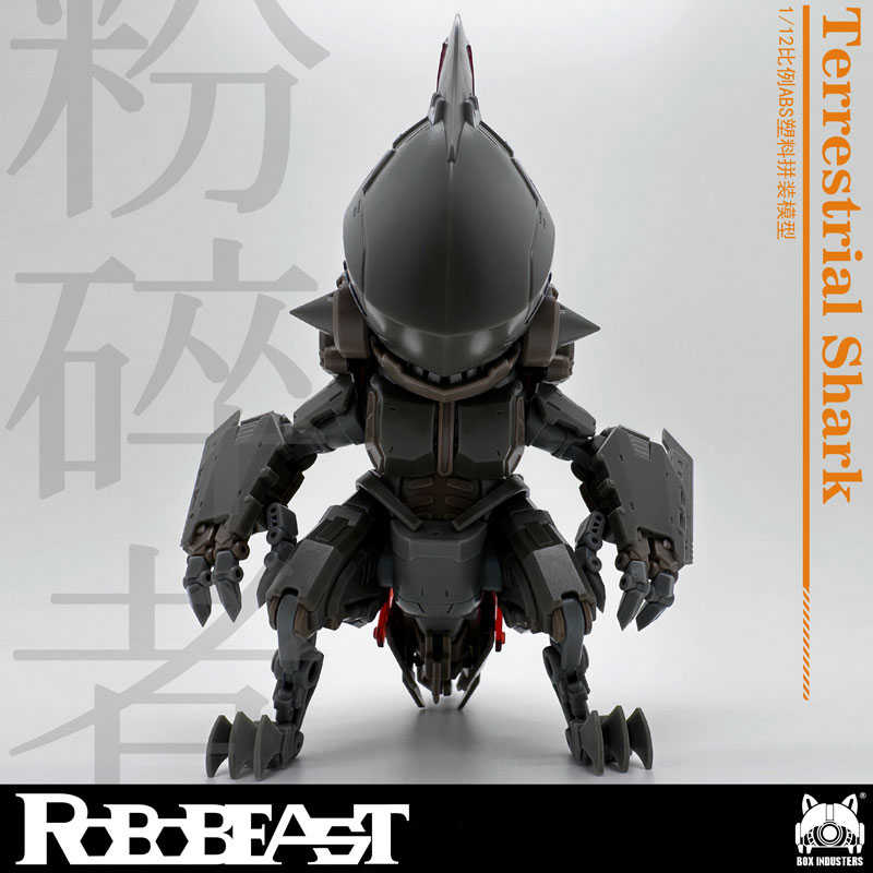 【616toys】Robobeast 1/12 組裝 陸生鮫 粉碎者【特典付き】
