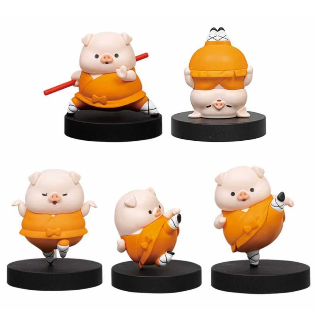 【616toys】Qualia 轉蛋 豚勝拳 -龍色- 公仔 (全5種)