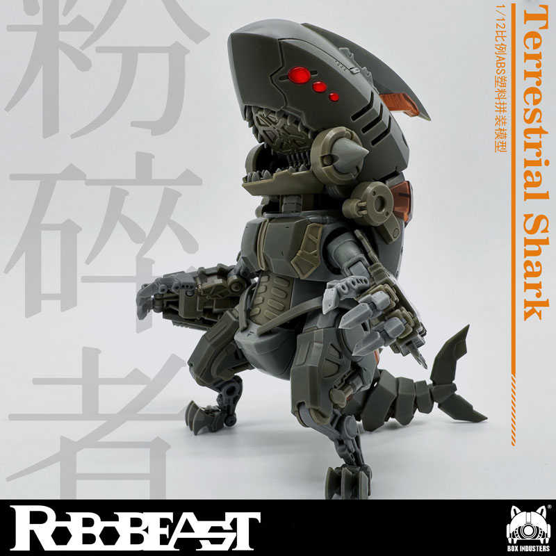 【616toys】Robobeast 1/12 組裝 陸生鮫 粉碎者【特典付き】
