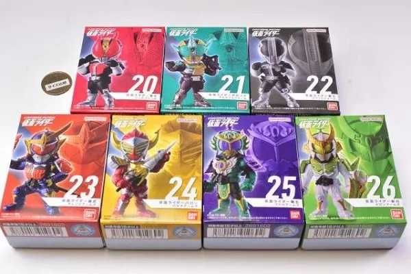 【616toys】BANDAI 盒玩 ConvergeMotion 假面騎士4 (全7種/附口香糖) 一套7入