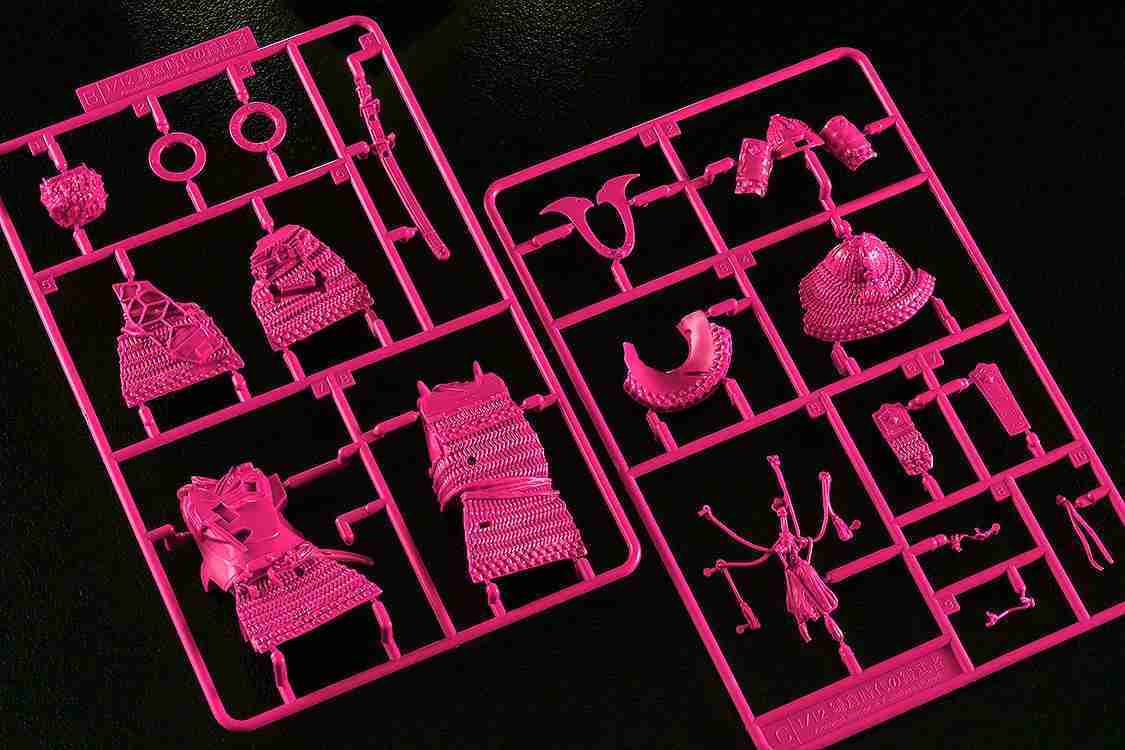 【616toys】GSC PLAMAX 1/12 鎌倉時代的盔甲武士 樁之裝 Pink Color Edition