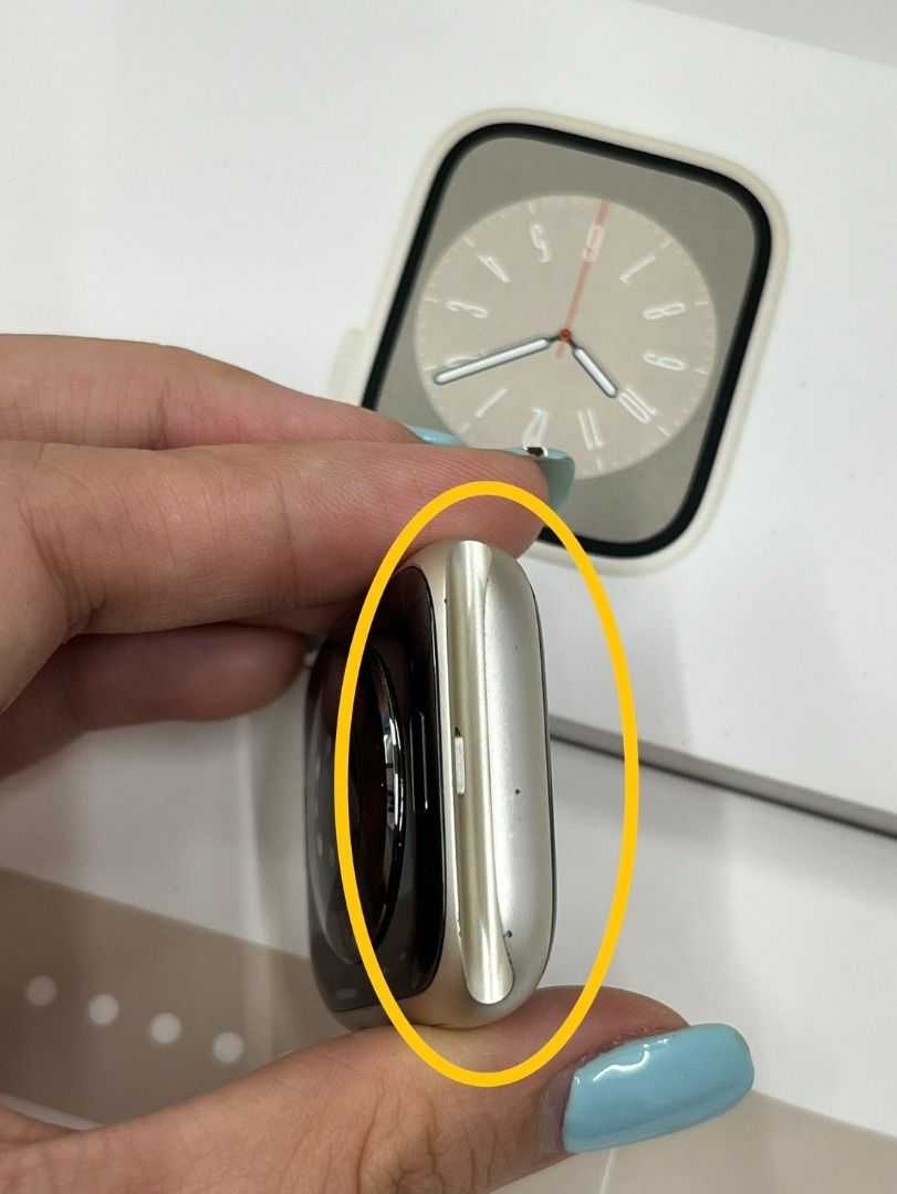 【艾爾巴二手】Apple watch S8 45mm GPS A2771 星光色 #二手手錶#保固中#大里店TQXNH