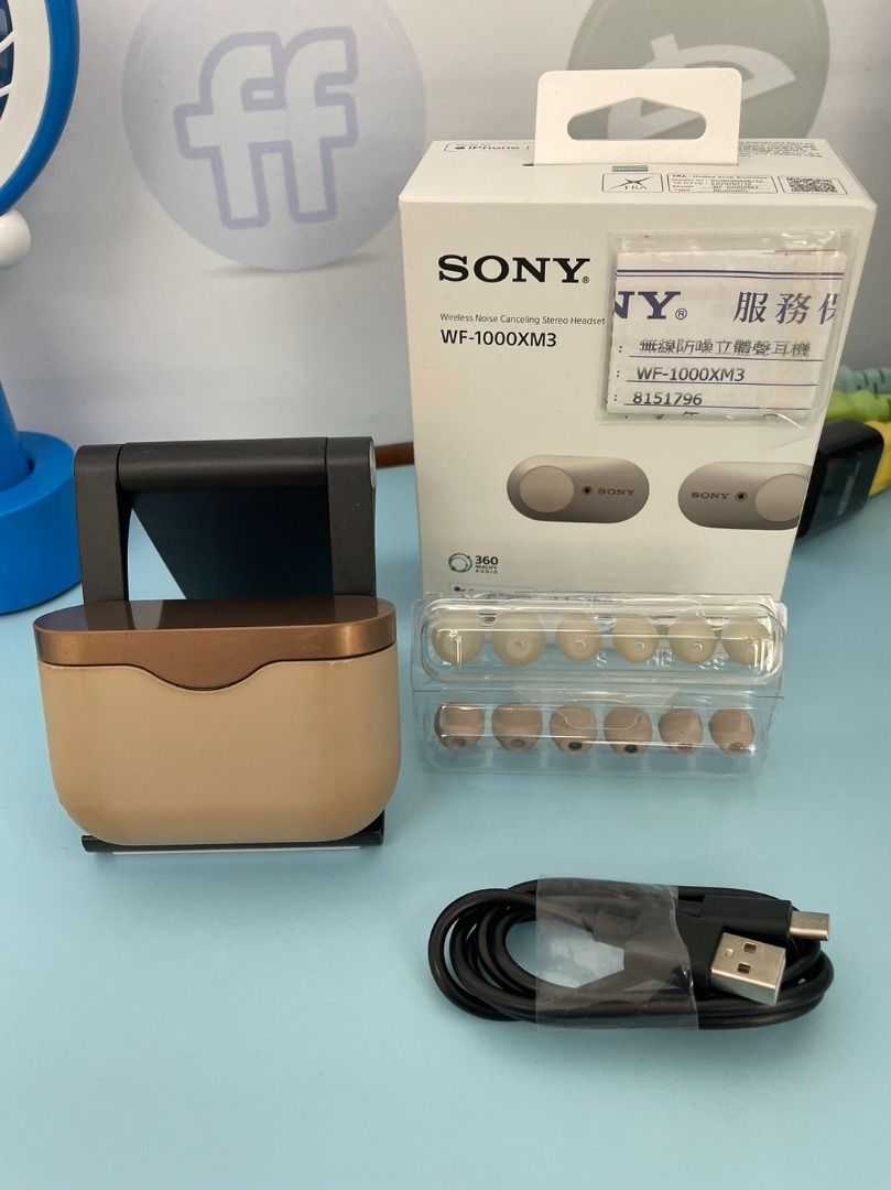 【艾爾巴二手】Sony WF-1000XM3 無線藍牙耳機 鉑金銀#二手耳機 #大里店51796