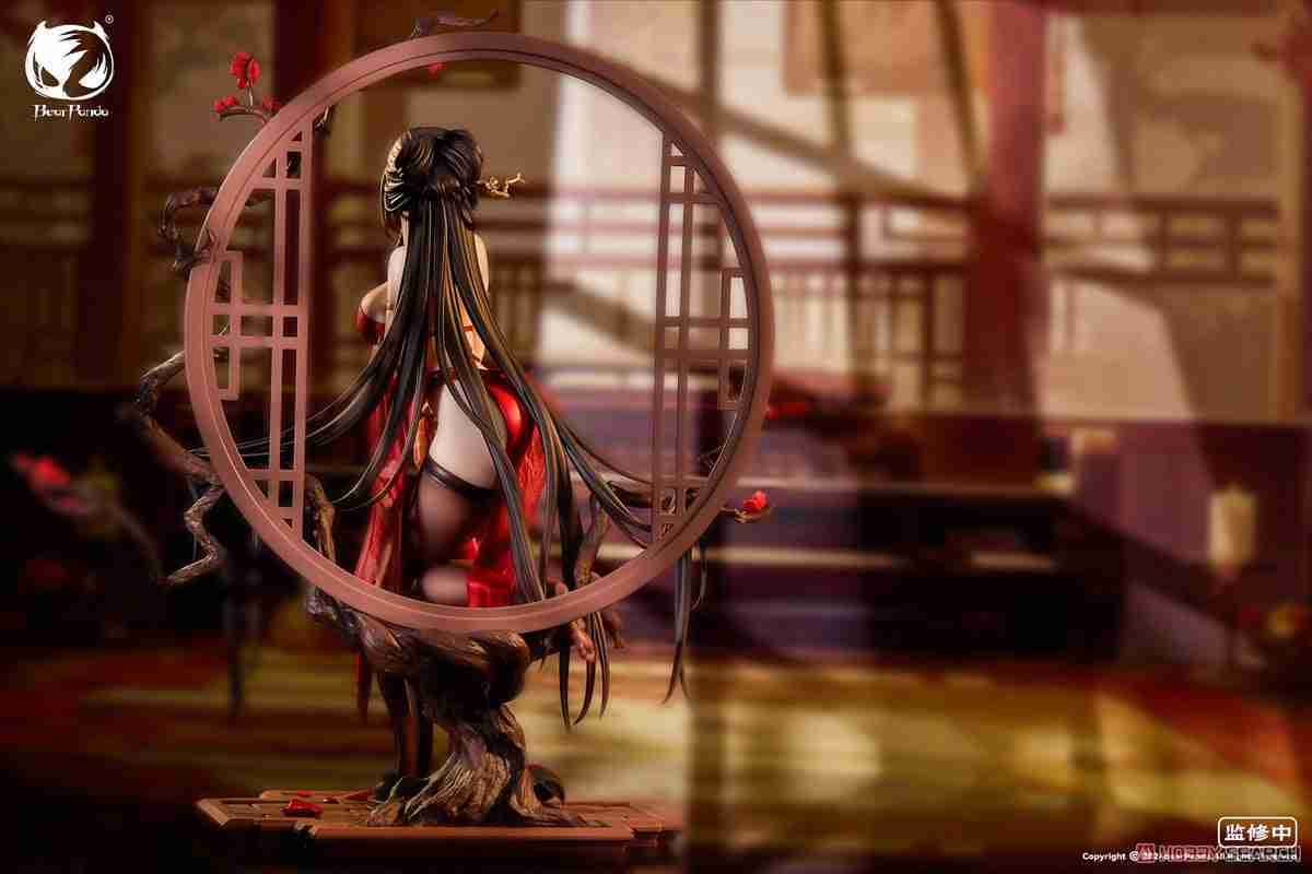 ★萊盛小拳王★預購 25/06 BearPanda 國風系列 1/6 周年款:落紅 附屏風片 0216