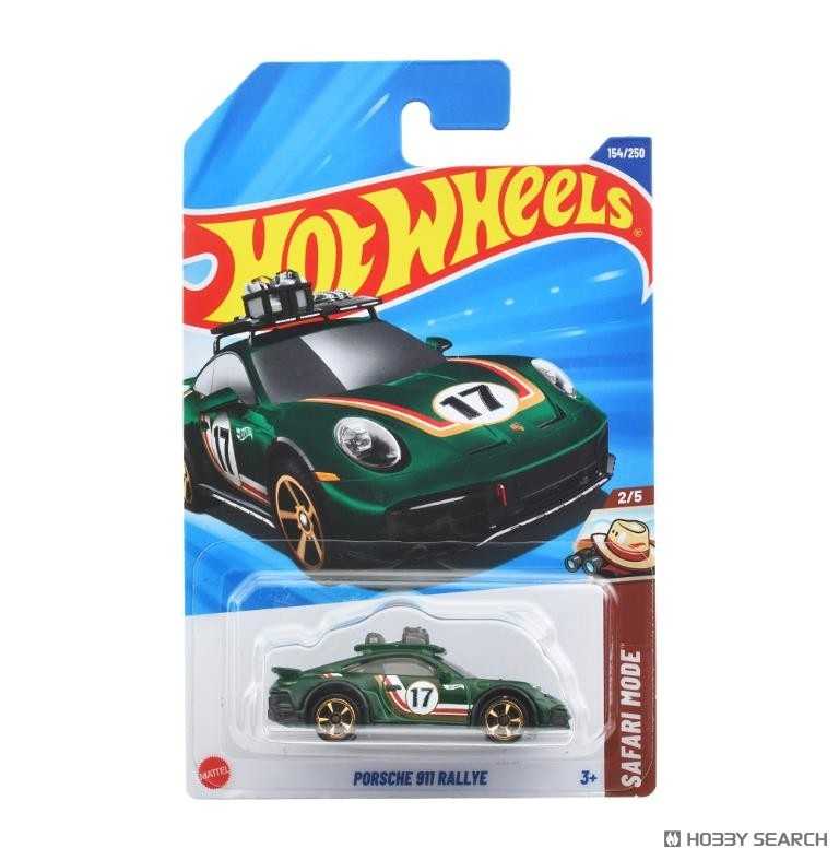 ★萊盛小拳王★預購25/08 Hot wheels 代理版 基本款 JFN78-9866 保時捷 911 Rallye