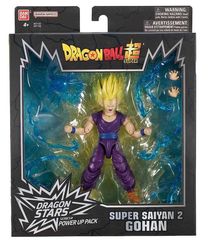 ★萊盛小拳王★BANDAI 代理版 可動公仔 七龍珠 Power Up超級賽亞人2 孫悟飯