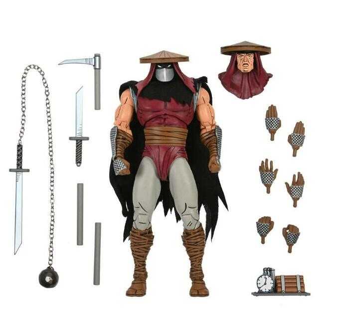 ★萊盛小拳王★預購25/09 NECA 代理版 可動 7吋 忍者龜 腳族刺客 經典配色