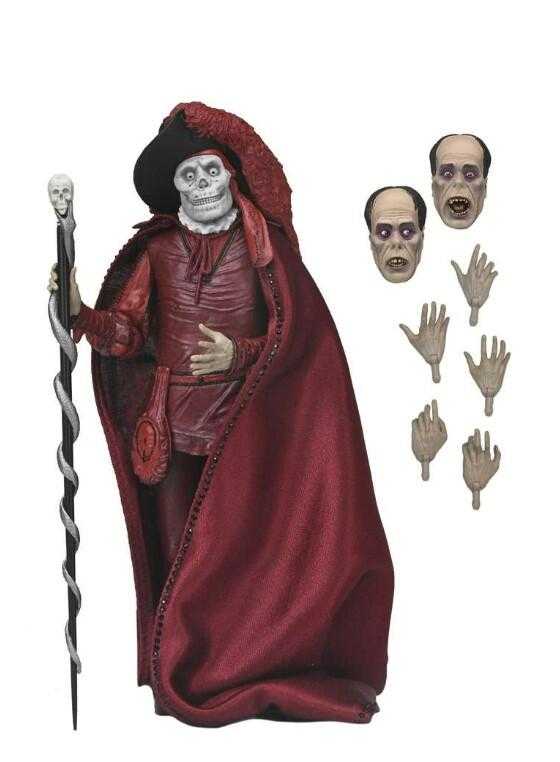 ★萊盛小拳王★預購25/09 NECA 代理版 可動 7吋 歌劇魅影1925 紅死病面具