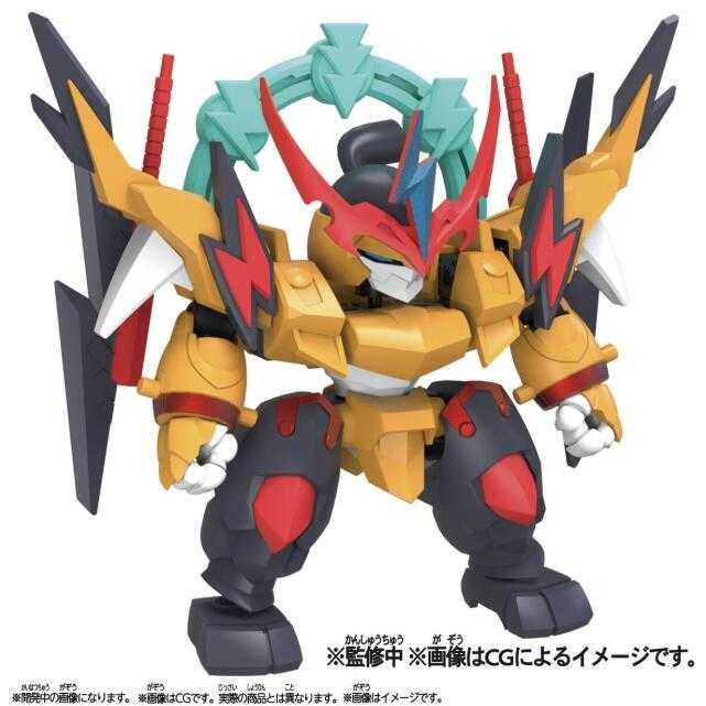 ★萊盛小拳王★預購25/09 BANDAI 代理版 盒玩 積木式骨架系列 雷神丸