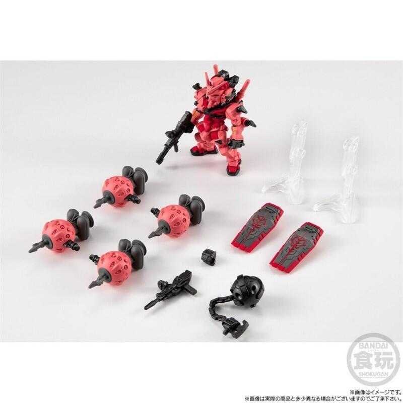 ★萊盛小拳王★預購25/12 BANDAI 代理版 盒玩 FW 鋼彈 CONVERGE CORE GQuuuuuuX 紅色鋼彈 套組
