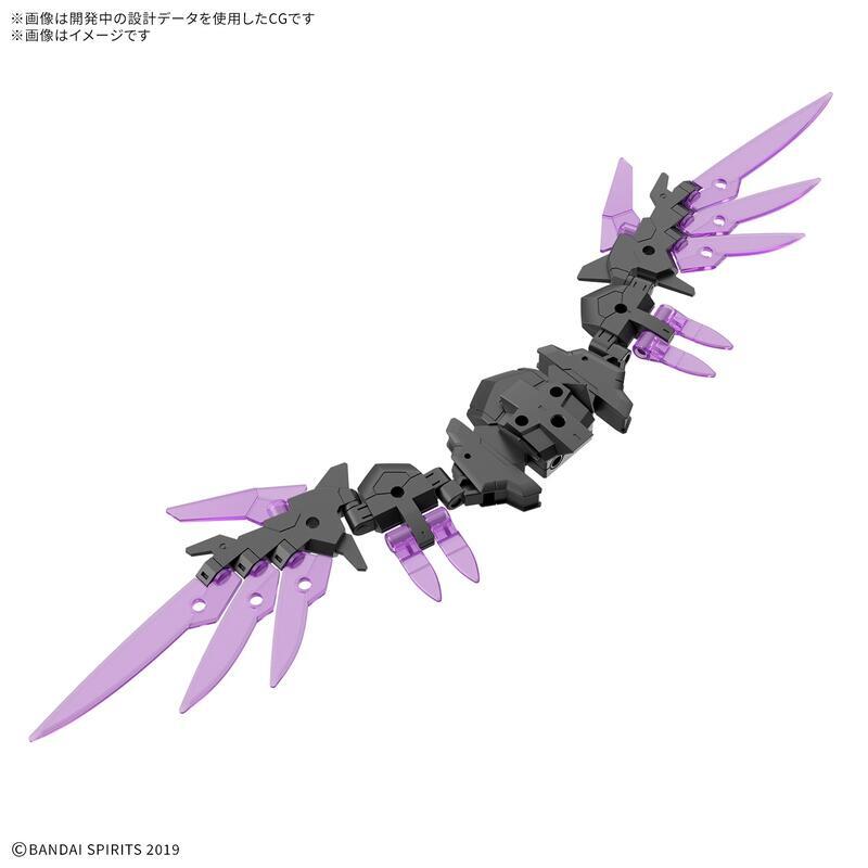 ★萊盛小拳王★預購25/11 BANDAI 代理版 組裝模型 30MM 輕作戰 1/144 配件套組22(機翼元件2)