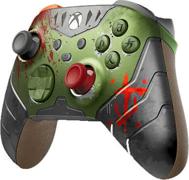★萊盛小拳王★ Xbox 無線控制器 《毀滅戰士：黑暗時代》特仕