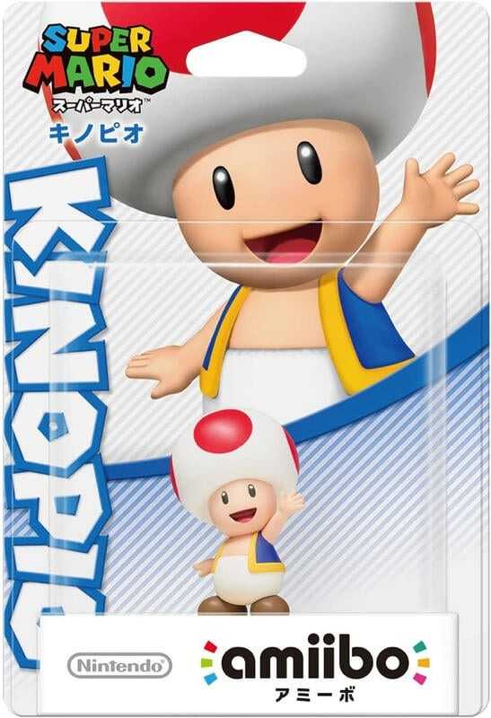 ★萊盛小拳王★ amiibo 奇諾比奧 (超級瑪利歐系列)
