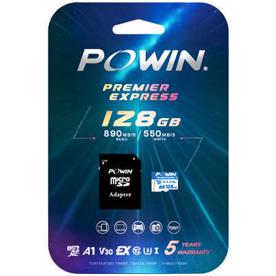 ★萊盛小拳王★ Powin NS2 專用 microSD Express 記憶卡 128GB