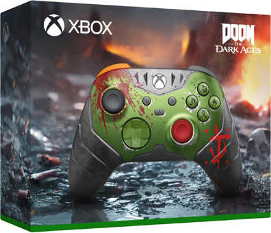 ★萊盛小拳王★ Xbox 無線控制器 《毀滅戰士：黑暗時代》特仕