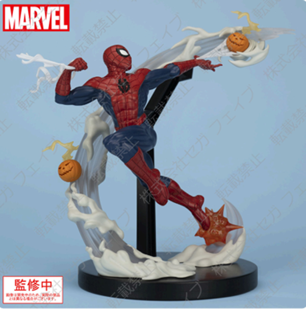 ★萊盛小拳王★SEGA 代理版 景品 ACT/CUT 漫威 蜘蛛人 對決綠惡魔Ver.