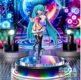 ★萊盛小拳王★SEGA 代理版 景品 名伶計畫 Mega39's 初音LUMINATSA公仔STAR VOICE