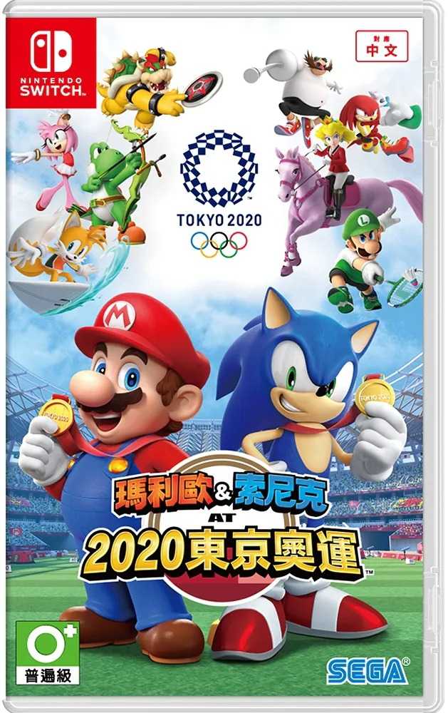 ★萊盛小拳王★《特價》NS 瑪利歐 & 索尼克 AT 2020東京奧運 中文版