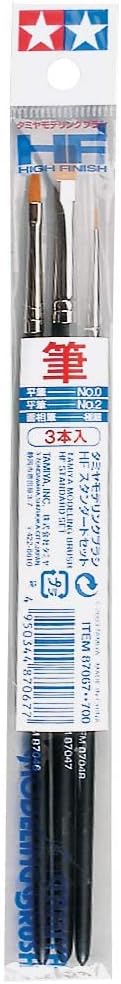 ★萊盛小拳王★田宮 TAMIYA 代理版 組裝模型 HF毛筆三支裝套組