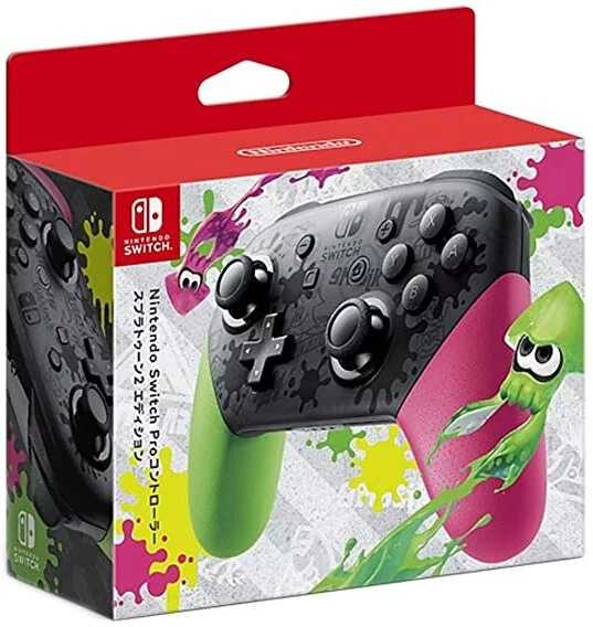 ★萊盛小拳王★NS 原廠Pro控制器 漆彈大作戰 2 特仕款