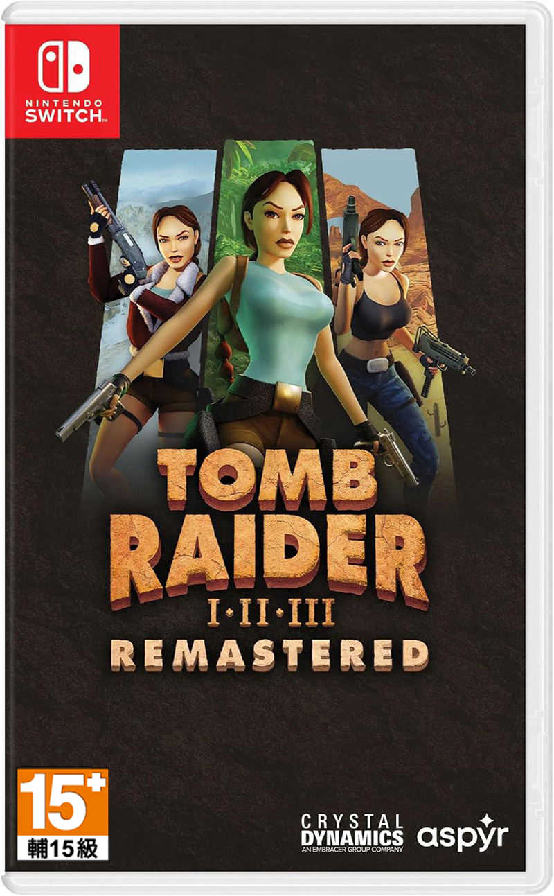 ★萊盛小拳王★ NS 古墓奇兵 1-3 復刻重製版 簡體中文歐版