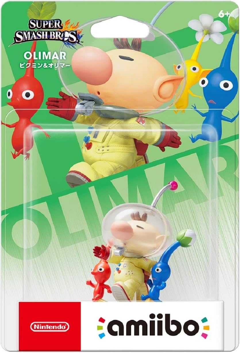 ★萊盛小拳王★ amiibo 皮克敏 & 歐利瑪 (任天堂明星大亂鬥)
