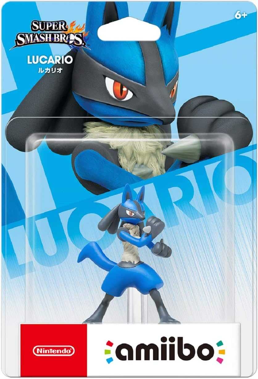★萊盛小拳王★ amiibo 路卡利歐 (任天堂明星大亂鬥)