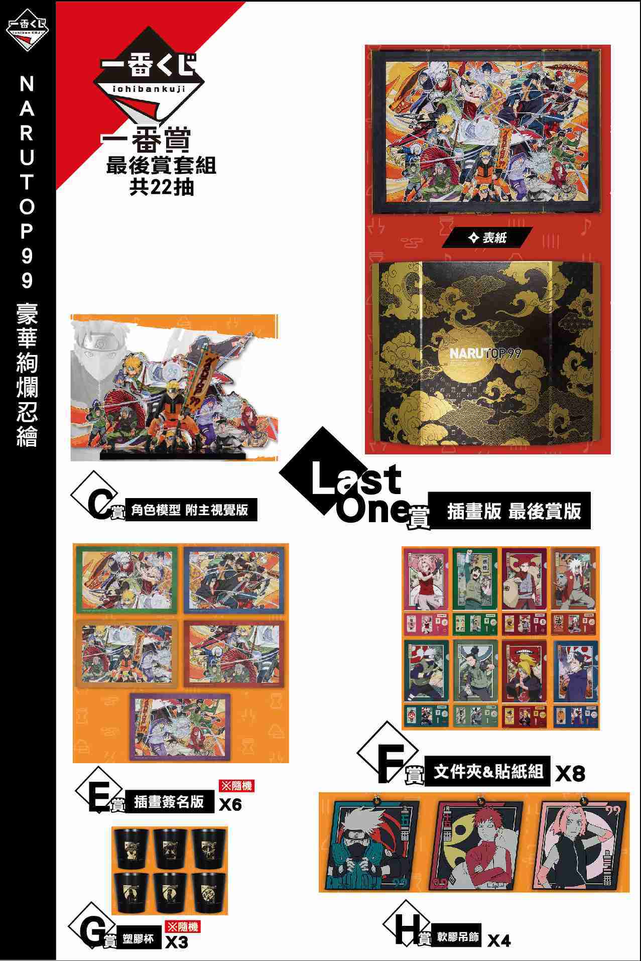 ★萊盛小拳王★ 一番賞 narutop99 22抽 最後賞套組