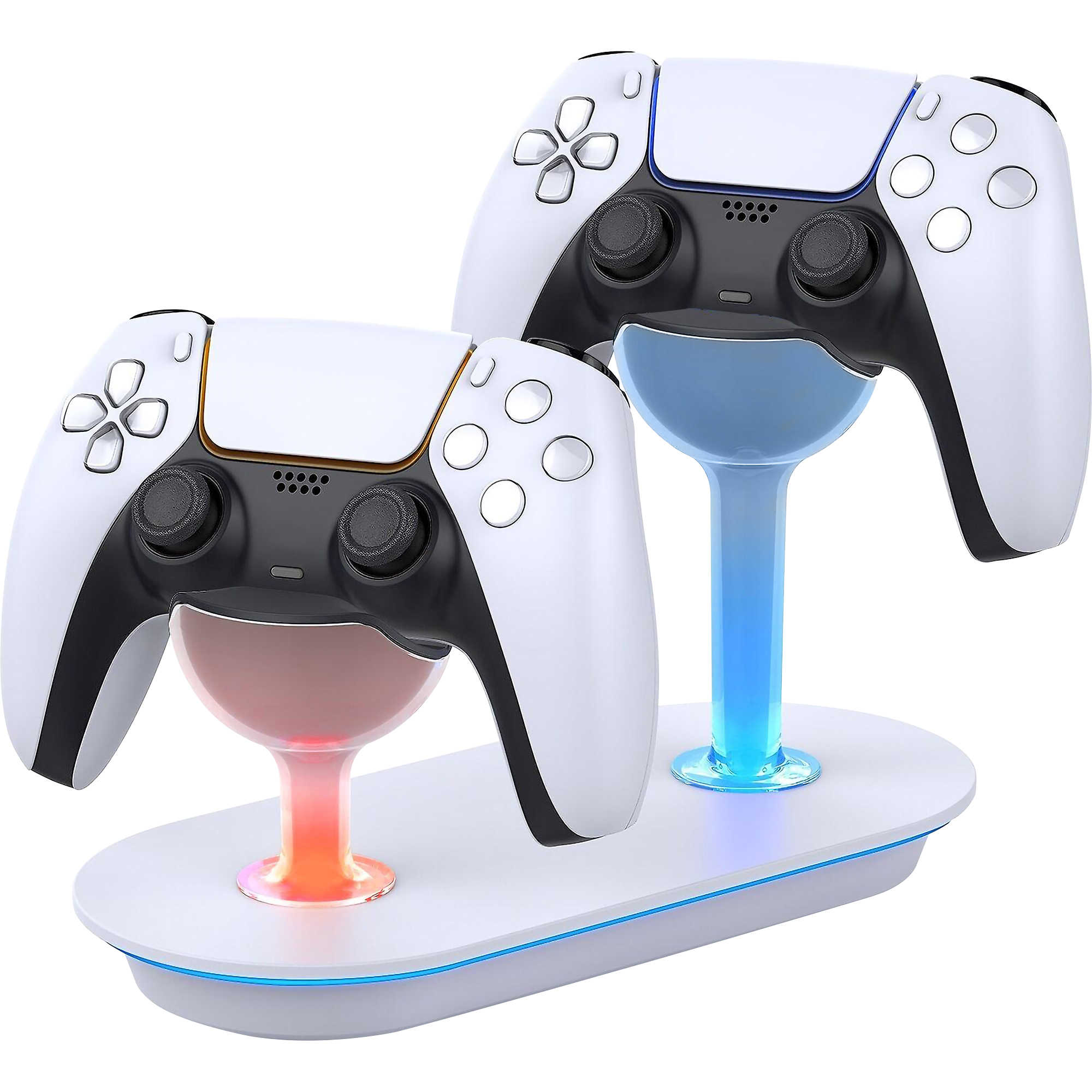 ★萊盛小拳王★PXEL 代理版 DualSense 無線控制器盃型充電座