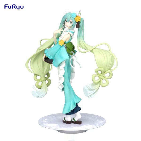 ★萊盛小拳王★FuRyu 代理版 景品 初音未來 Exceed Creative 抹茶冰淇淋薄荷ver.