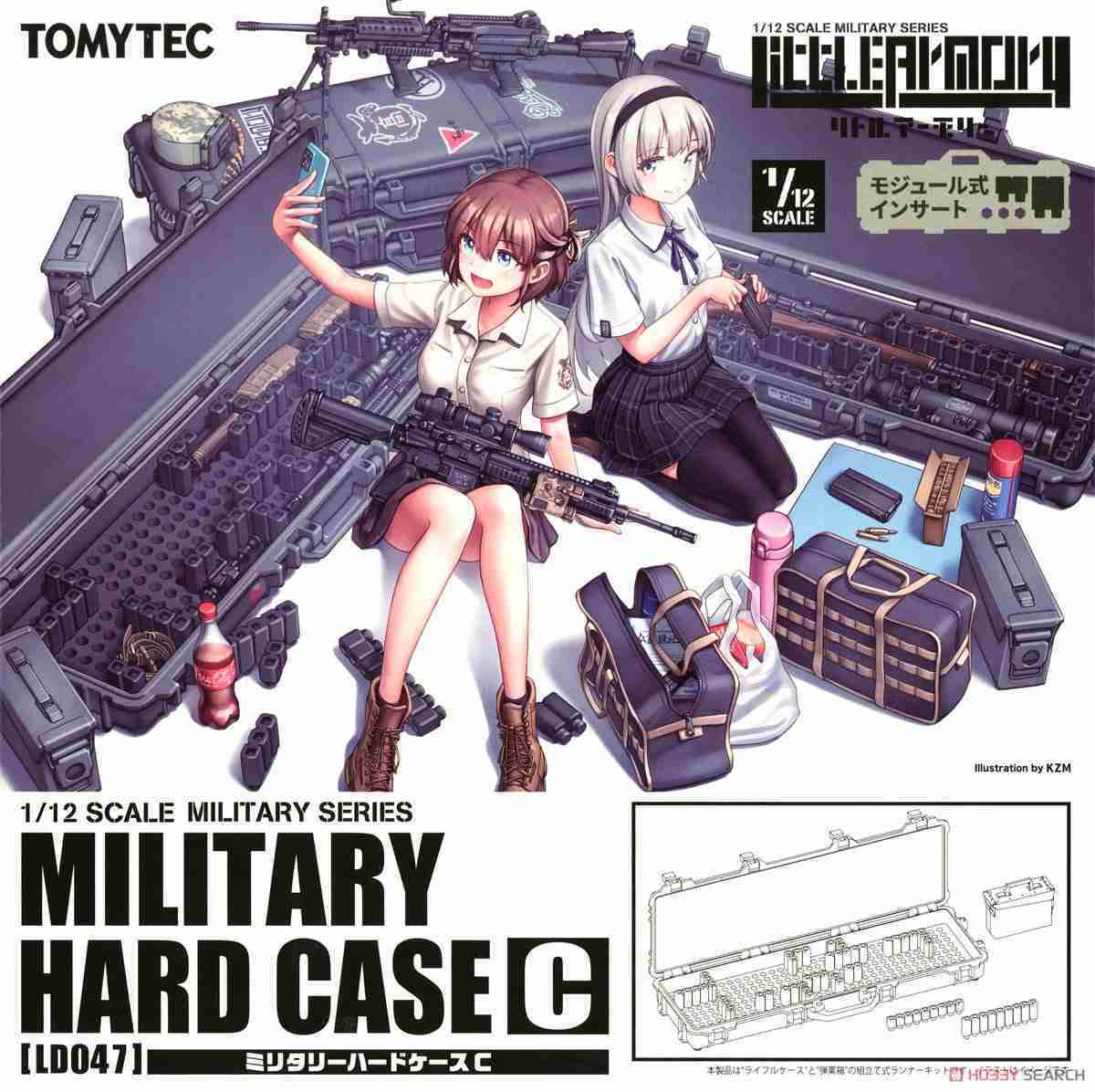 ★萊盛小拳王★Tomytec 代理版 1/12 迷你武裝 LD047 軍用硬殼收納箱 C