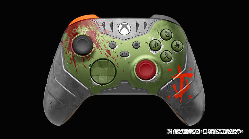 ★萊盛小拳王★ Xbox 無線控制器 《毀滅戰士：黑暗時代》特仕