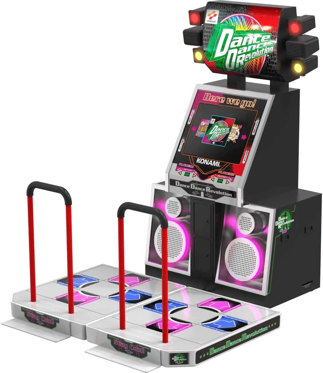 ★萊盛小拳王★ DDR mini 熱舞革命 復刻版迷你跳舞機 (原裝日版)